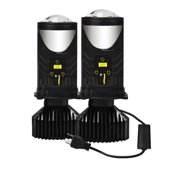 Μοτοσικλετιστικό LED προβολέας με διπλό φακό H4 • Κέλυφος από κράμα αλουμινίου υψηλής ποιότητας • 12-24 V • IP68 • 12000 lm • 25-35 W