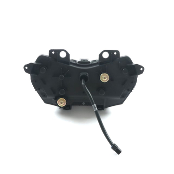 Φανάρι μοτοσικλέτας με περίβλημα από χυτό αλουμίνιο, LED πηγή φωτισμού, 5000 lm, 12-24V, IP67 προστασία, πολυκαρβονική λυχνία