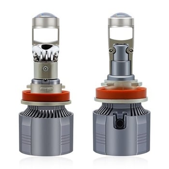 LED αυτοκινητικό φανάρι με φακό fish-eye εστιακού τύπου, 32W, 12V, 6800 lm, IP67, αλουμινένιο περίβλημα, συμβατό με H4