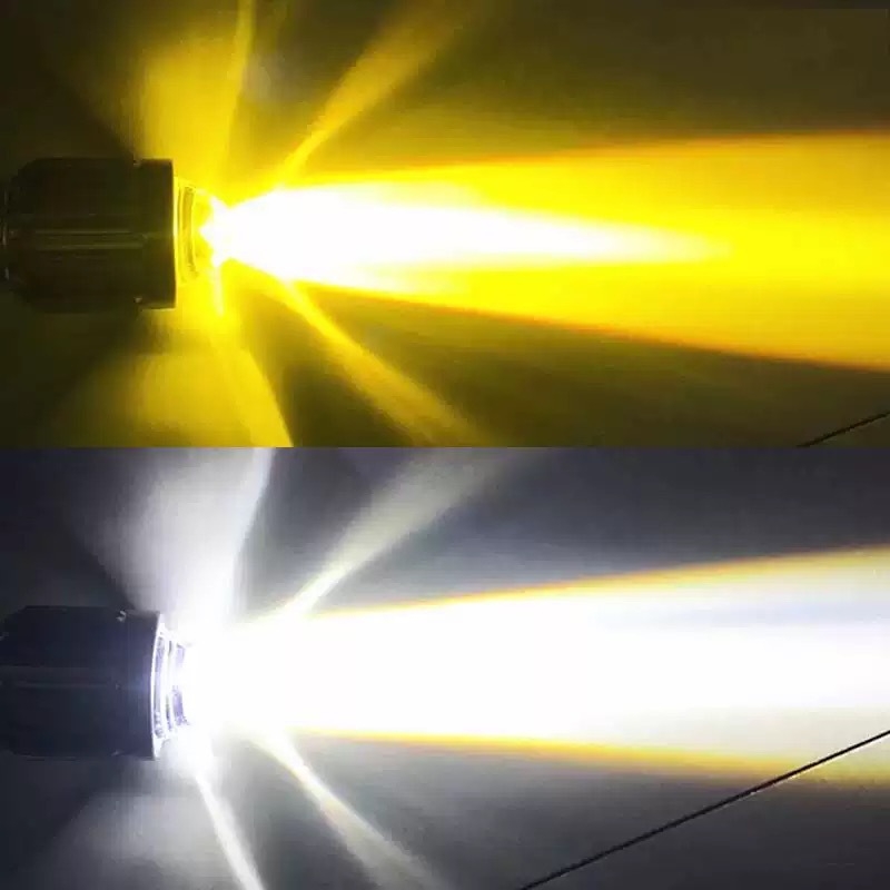 Motociklistička LED glavna svjetla visokog dometa, aluminijski hladnjak cjelovitog profila, H4 BA20D, 12V, IP68, 1000 lm, 10W