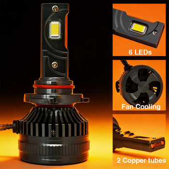 H7 LED φανάρι ομίχλης, 120W, 12V, IP68, 100000LM