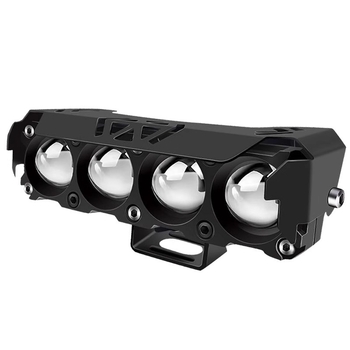 LED προβολέας για μοτοσικλέτες και ηλεκτρικά τρίκυκλα, αλουμινένιο περίβλημα, IP67 αδιάβροχο, 8-80V, 1200 lm, τετραφωτικός σχεδιασμός