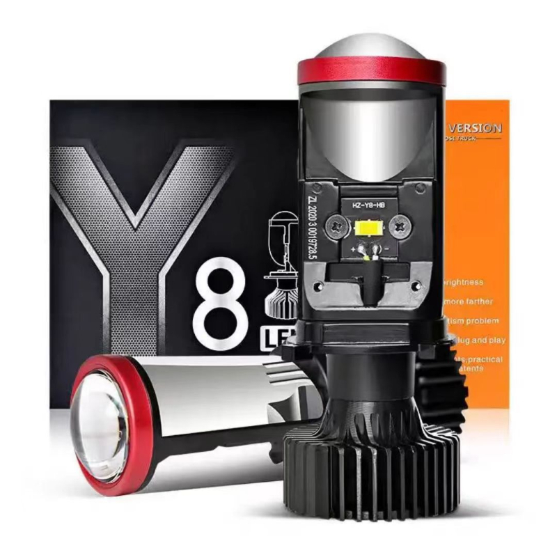 LED προβολέας εμπρός με φακό H4, 60W, 12V, 10.000 lm, IP67