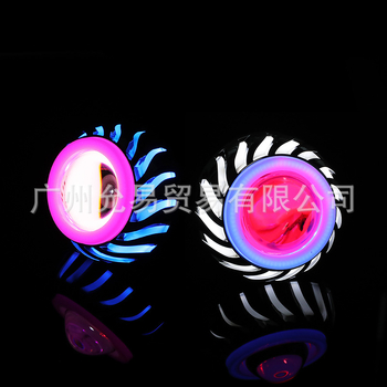 U6 LED prednje svjetlo za motocikl s Angel Eye i Demon Eye, univerzalno, 12-80V, 3000LM, 7W, IP67