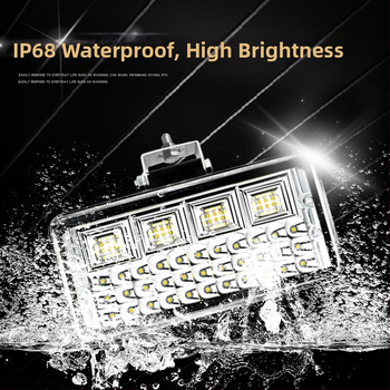 Φακός LED φορτηγού, ευρύ πεδίο όρασης, 96W, 12-80V, 13000lm, IP67