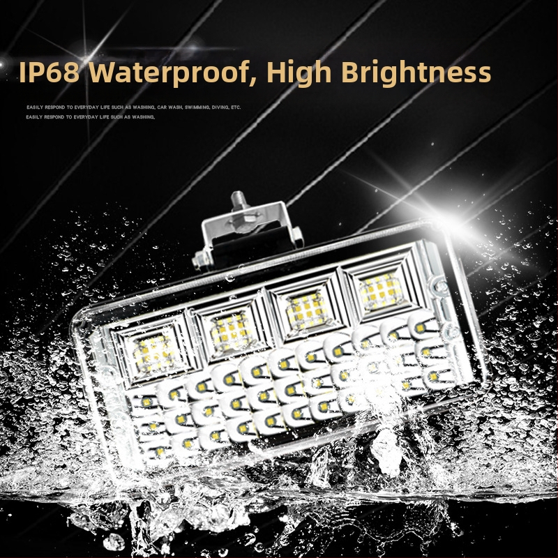 Φακός LED φορτηγού, ευρύ πεδίο όρασης, 96W, 12-80V, 13000lm, IP67