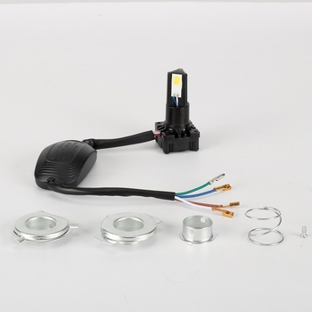 LED προβολέας μοτοσικλέτας με εξάπλευρη ρυθμιζόμενη δέσμη, υψηλό/χαμηλό, DC9-80V, 20-40W