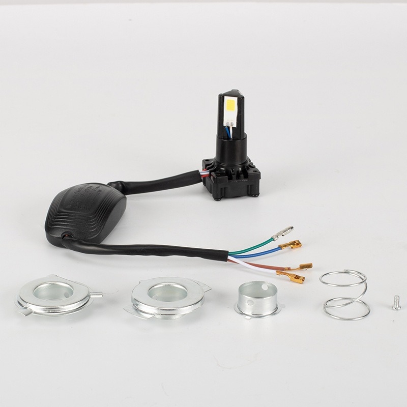 LED προβολέας μοτοσικλέτας με εξάπλευρη ρυθμιζόμενη δέσμη, υψηλό/χαμηλό, DC9-80V, 20-40W