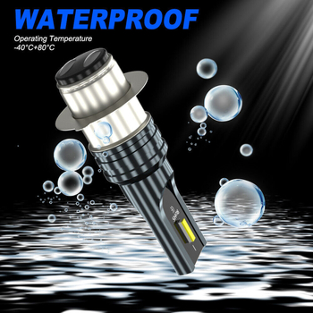 Motorkerékpár LED fényszóró CSP1860 – 4000LM, 80W, IP67, 12-24V, modell H6M/P15D