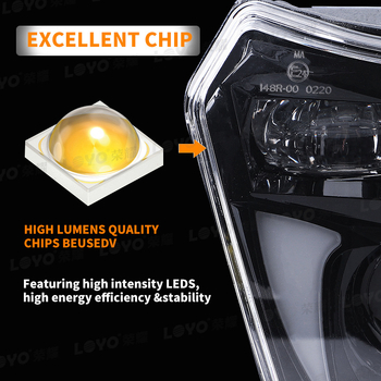 KTM off-road motocikl LED prednje svjetlo LY-KTM-001 (12V, 65W, 6600 lm, IP67)