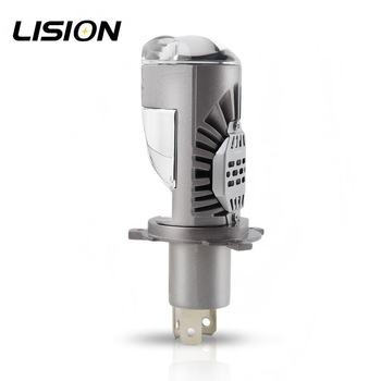 Ažurirano LED svjetlo za motocikl M01J s dvostrukom lećom, H4 P43T, 50W, AC/DC 9-60V, univerzalna ugradnja