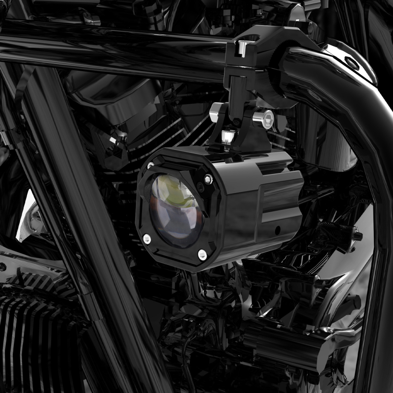 Vanjski LED reflektor za motocikle s dvostrukim snopom, 100W/60W, 12–24V DC, 8000/6000 lm, IP67