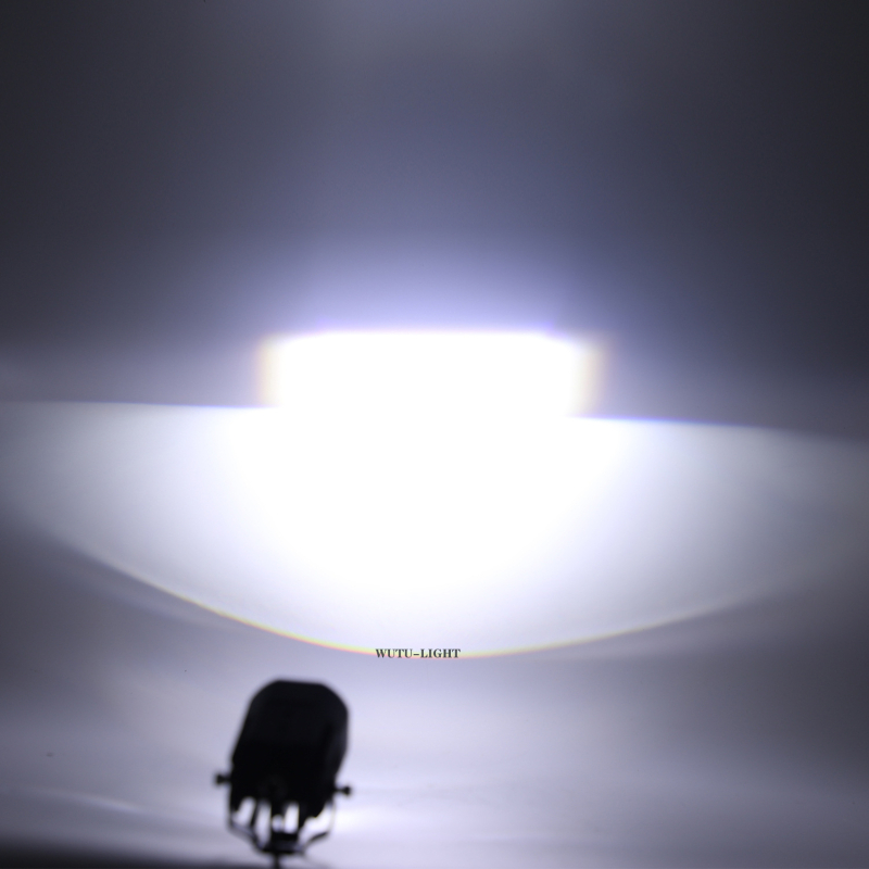 Vanjski LED reflektor za motocikle s dvostrukim snopom, 100W/60W, 12–24V DC, 8000/6000 lm, IP67