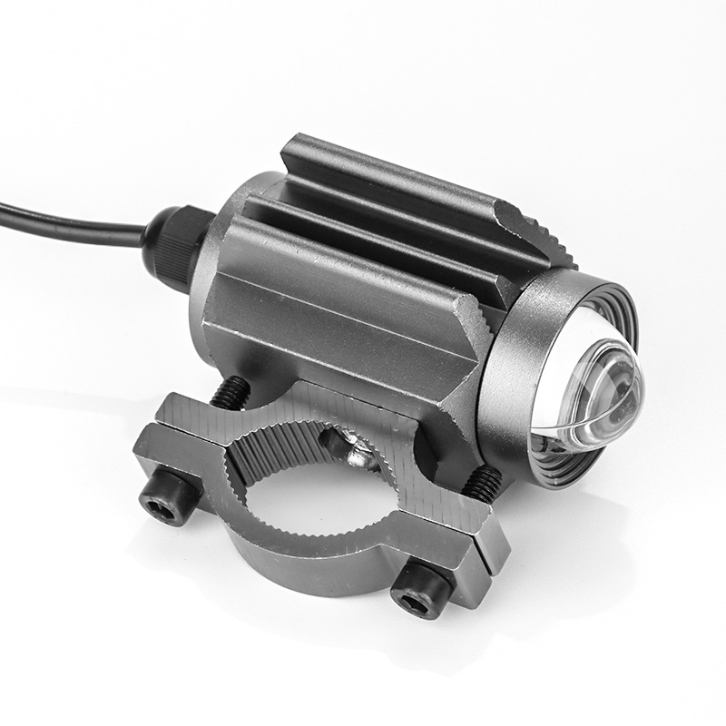 Motocikl LED dvostruki reflektor s lećom, 3800 lm, 28 W, 12-85 V, IP67, aluminijsko kućište
