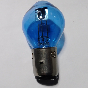 Lampa far S2 pentru motocicletă, halogen, 12V, 35W, priză B35, formă de piersică