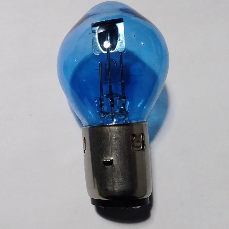 Lampa far S2 pentru motocicletă, halogen, 12V, 35W, priză B35, formă de piersică