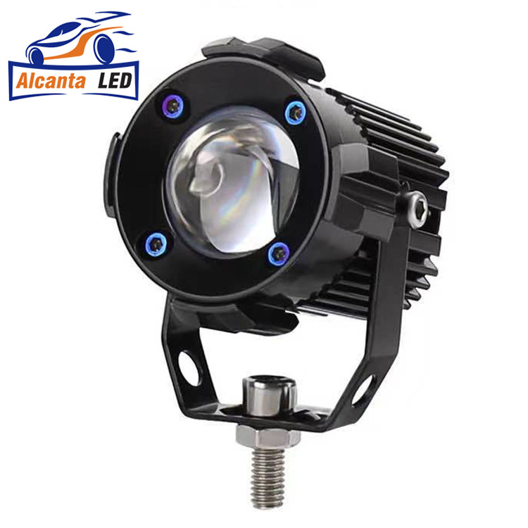 Proiector LED pentru motocicletă – CREE 50W, 5000lm, IP68, 12-80V, carcasă din aluminiu