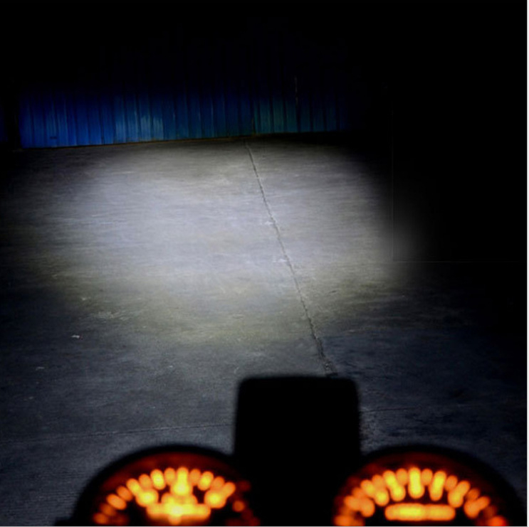 Motocikl LED COB far 6W BA20D, 12-80V, 50.000 h