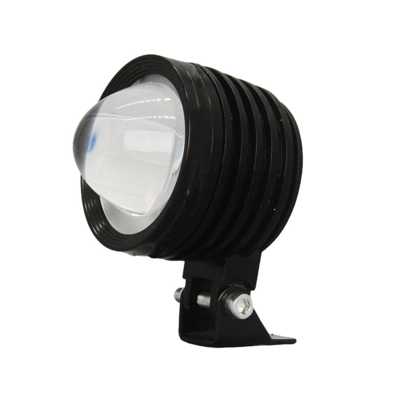 LED reflektor s fisheye lećom za motocikle i električna vozila, 18W, IP67, aluminij