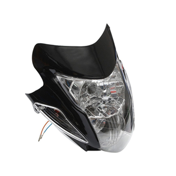 MR2 off-road motocikl far s licem lubanje, ABS plastika, 12V, 35W