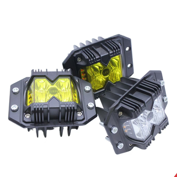 Trostrano LED radno svjetlo za off-road vozila, 12W, 12-24V, 6000LM, IP68