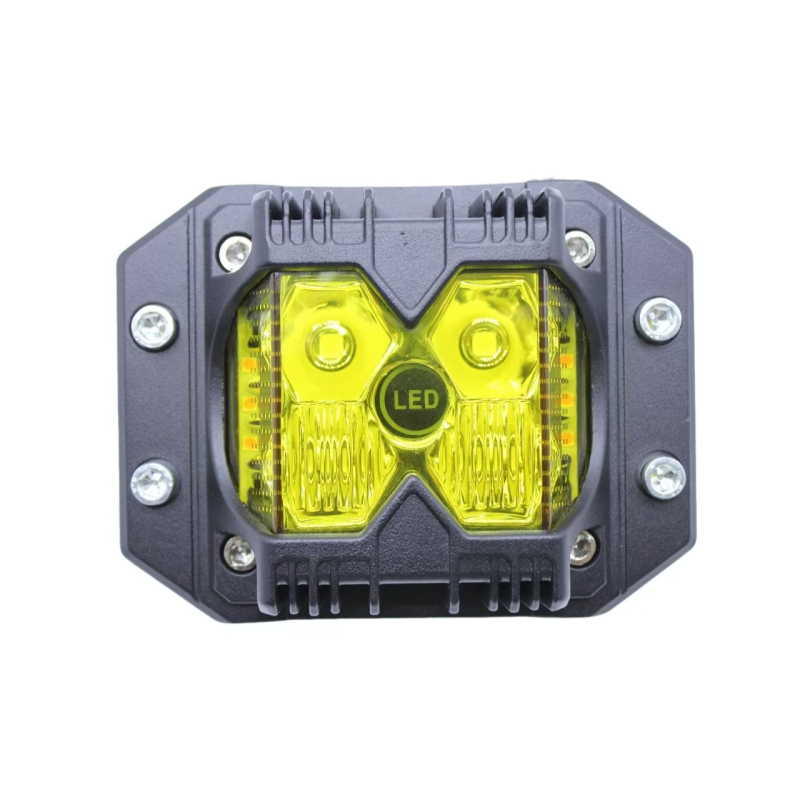 Trostrano LED radno svjetlo za off-road vozila, 12W, 12-24V, 6000LM, IP68