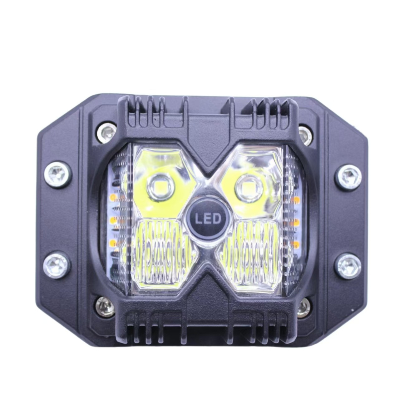 Trostrano LED radno svjetlo za off-road vozila, 12W, 12-24V, 6000LM, IP68