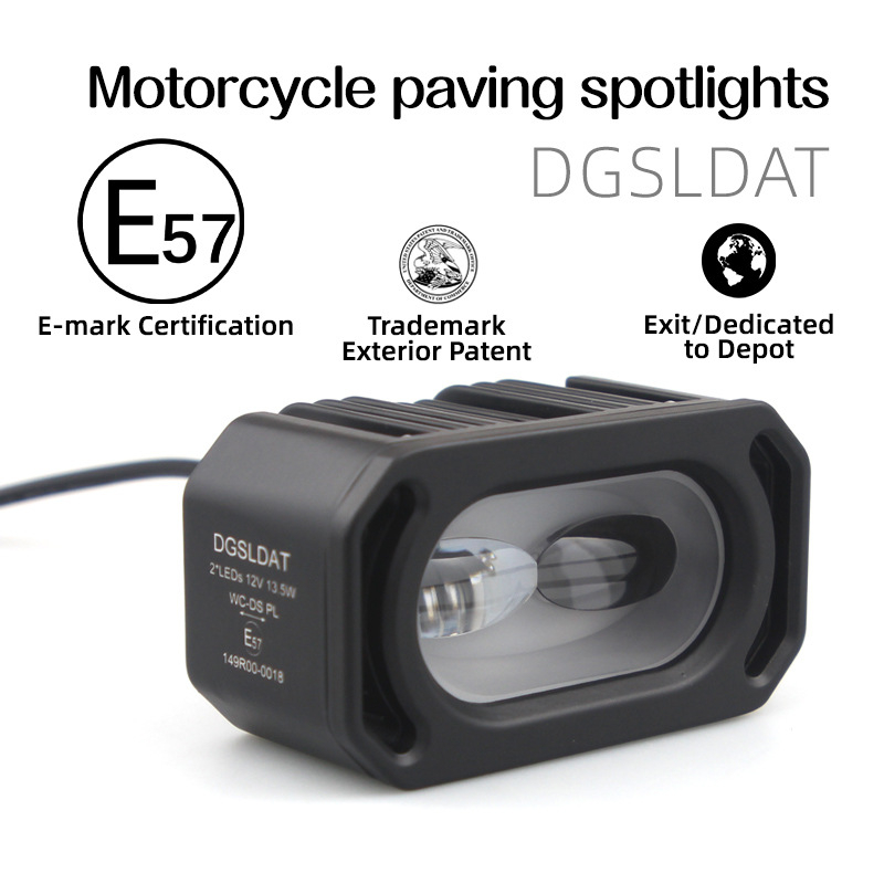 LED prednja svjetlosna sklop za motocikle i elektrčna vozila, DS razred, E-Mark certifikat, 12V, 13,5W