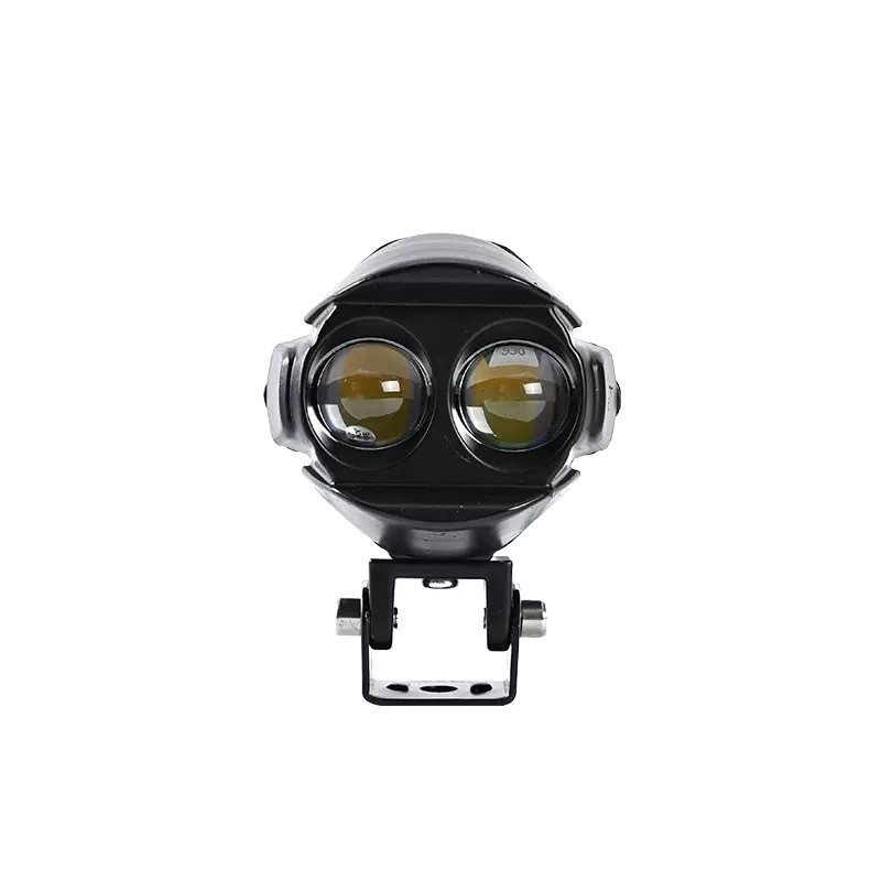 Motociklistički LED reflektor Waterfowl Eyes, dvostruka LED, vanjska leća, 12–50V, 26.4W, 5000lm, IP68