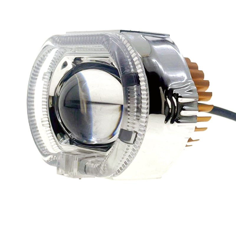 2,5-inčni LED far za motocikle i električna vozila s integriranim Angel Eye i Devil Eye lećama — LED svjetlo za poboljšanje