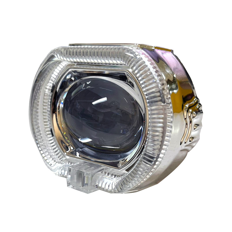 2,5-inčni LED far za motocikle i električna vozila s integriranim Angel Eye i Devil Eye lećama — LED svjetlo za poboljšanje