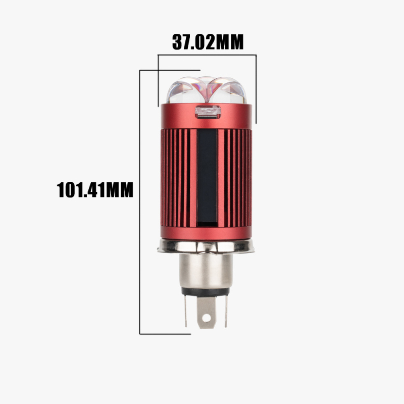 Motociklistički LED prednji snop s 50W visokim i 28W niskim snopom, 5000 lm, 12-80 V, IP68, kućište od aluminijske legure