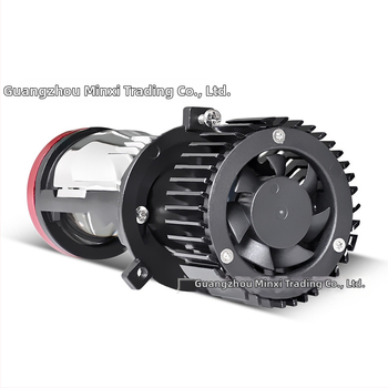 Y7D LED far H4 s dvostrukim lećama, mini integrirani, visoke snage za automobile i motocikle, 6000 lm, 45 W
