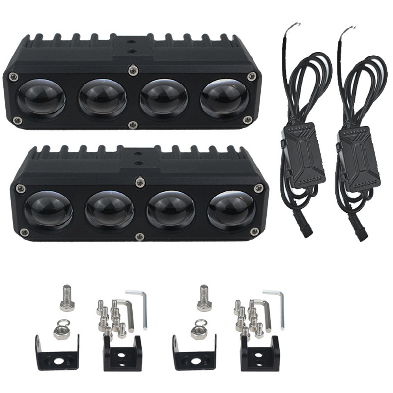 Univerzalno LED off-road svjetlo za vozilo s aluminijskim kućištem, IP68, 9-16V, vijek trajanja 50.000 sati