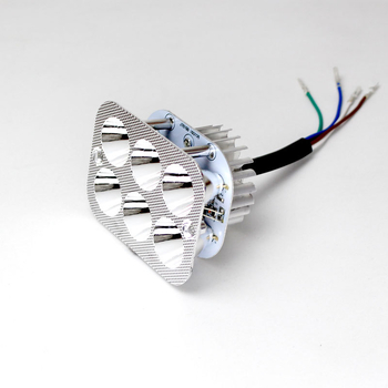 Far LED pentru motocicletă, model MLD-LED011, 18W, 12-85V, 6500lm, carcasă din aluminiu