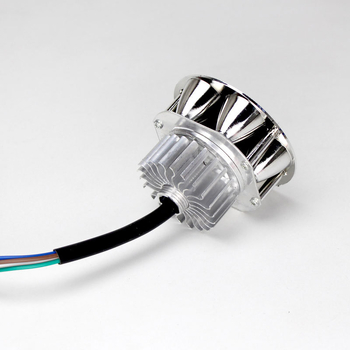 Far LED pentru motocicletă, model MLD-LED011, 18W, 12-85V, 6500lm, carcasă din aluminiu