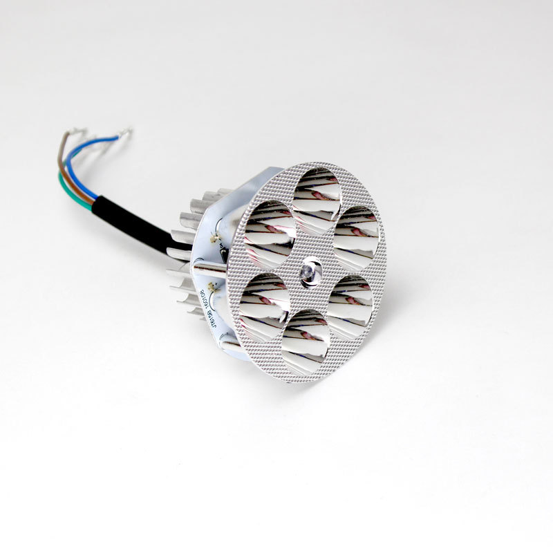 Far LED pentru motocicletă, model MLD-LED011, 18W, 12-85V, 6500lm, carcasă din aluminiu