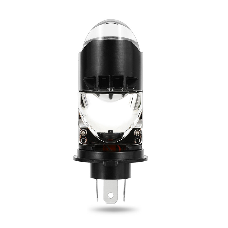 H4 LED prednje svjetlo za motocikl – integrirani visoki i niski snop s H4 lećom, 4000LM, 40W, IP68, Plug-and-Play