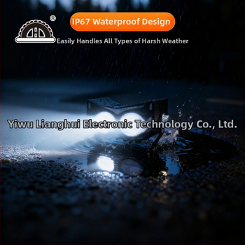 Vanjski LED reflektor za motocikl s očima đavla, 20W, 3000 lm, IP67, vodootporan