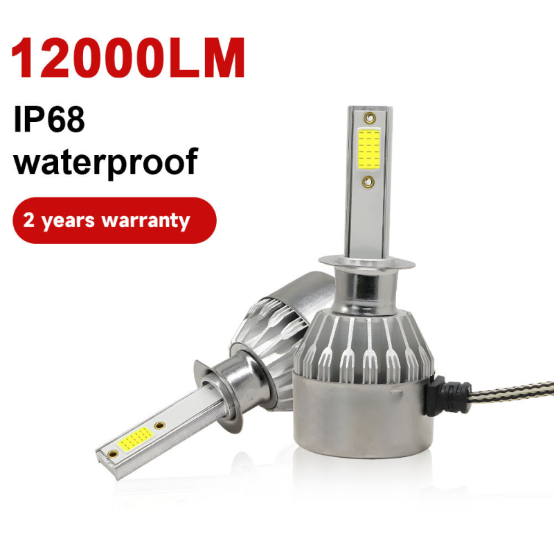 LED automobilska žarulja za svjetla - univerzalna kompatibilnost, 12V, 18W, 2000LM, IP67, aluminijska legura