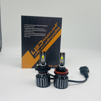 LED prednje svjetlo za automobil s aluminijskim kućištem, 30W, 12V, IP67, univerzalna kompatibilnost H4/H7/H11/9005/9006