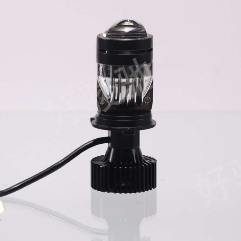 LED prednja svjetla za auto i motocikl s integriranim daleko i blizu te dvostrukom lećom, 55W, 9–24V, 5500 lm, IP66, avionski aluminij