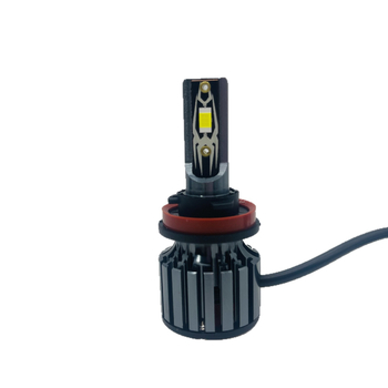 Automobilska LED svjetla s hlađenjem ventilatorom, prednje svjetlo, H7 LED žarulja, magla, visok snop, universalni model A-8, 30W, 12V, IP68, 3000 lm, aluminij