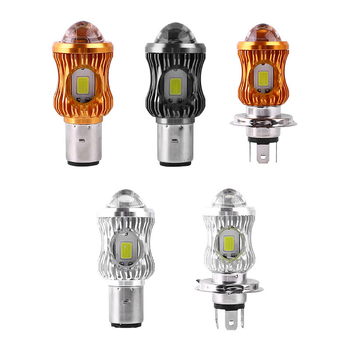 LED far motocikla H4 BA20D za električni motocikl – visoko i nisko svjetlo s lećom
