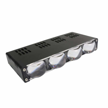 i40 LED dvobojni reflektor za motocikle, 100W, ultratanki dizajn