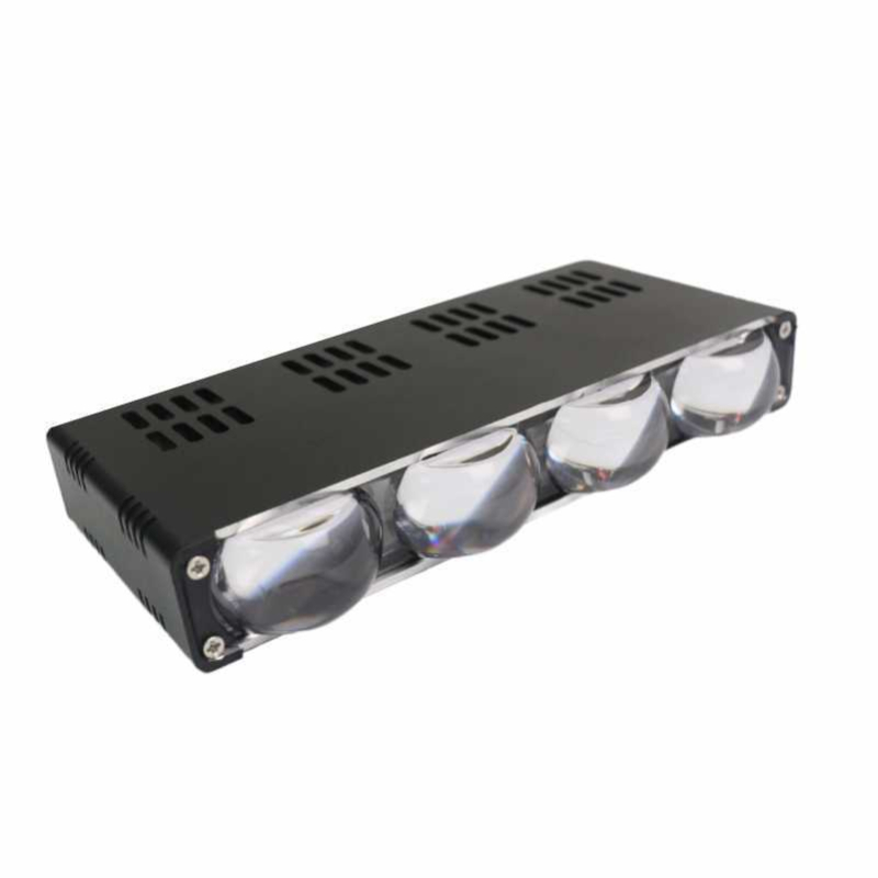 i40 LED dvobojni reflektor za motocikle, 100W, ultratanki dizajn