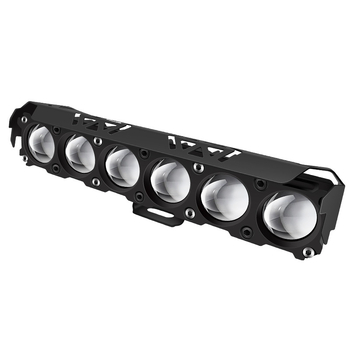 Motociklistički LED reflektor sa šest leća, 40W, 12-80V, aluminijsko kućište, s poklopcem, model G11