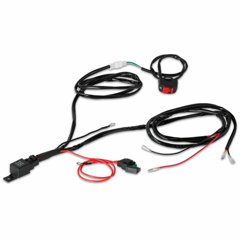 Motociklističko LED prekidač kabel – 12V, 50W, IP67, 16AWG bakar, 1 na 2