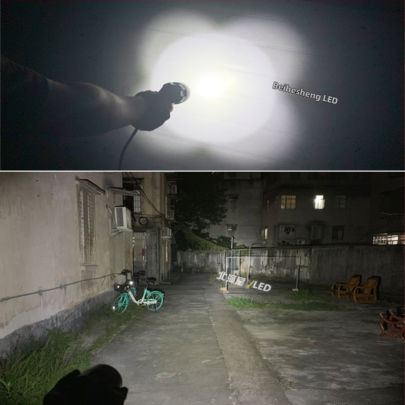 Motocikl LED prednje svjetlo L4X sa spotom – CREE LED, 5200 lm, IP68, DC12-85V, avionski aluminij