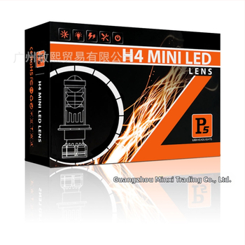 P5 LED hlavné svetlo – H4 mini šošovka, 12V, 36W, 6000LM, IP67